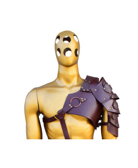 Medieval Leather Pauldron Armour